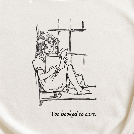 Too Booked To Care, T-shirt