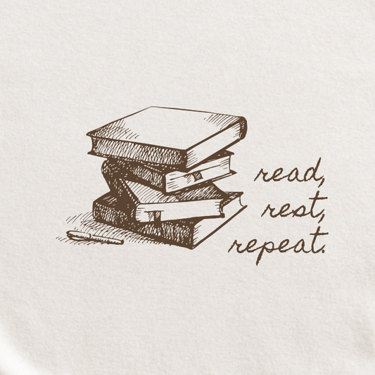 Read, Rest, Repeat, T-shirt