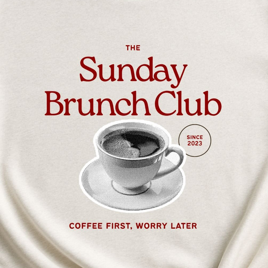 Sunday Brunch Club T-shirt