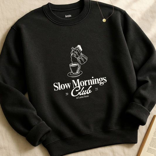 Slow Morning Club, Moka Ed., Sweatshirt