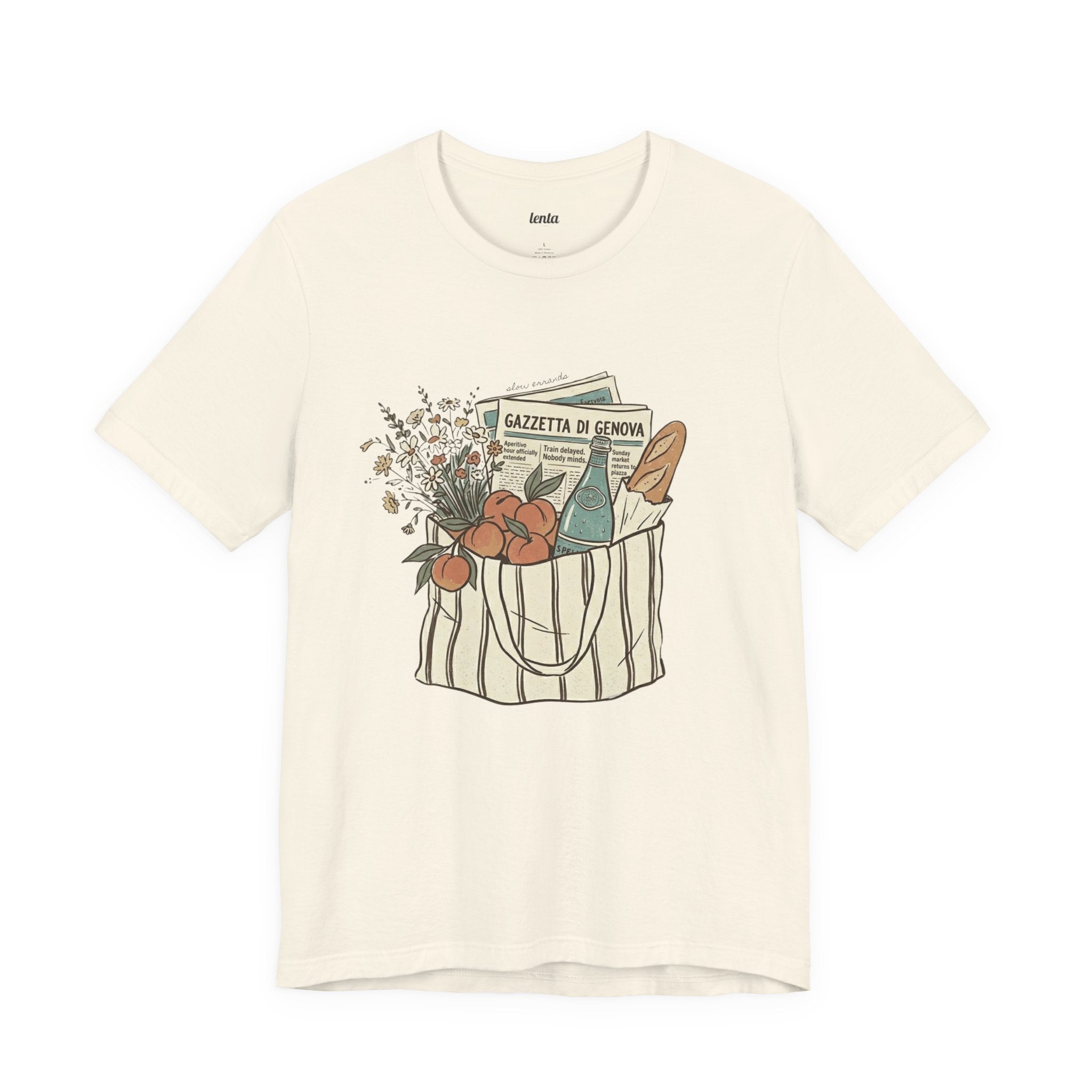 SLOW MORNING ERRANDS — Slow Living T-Shirt