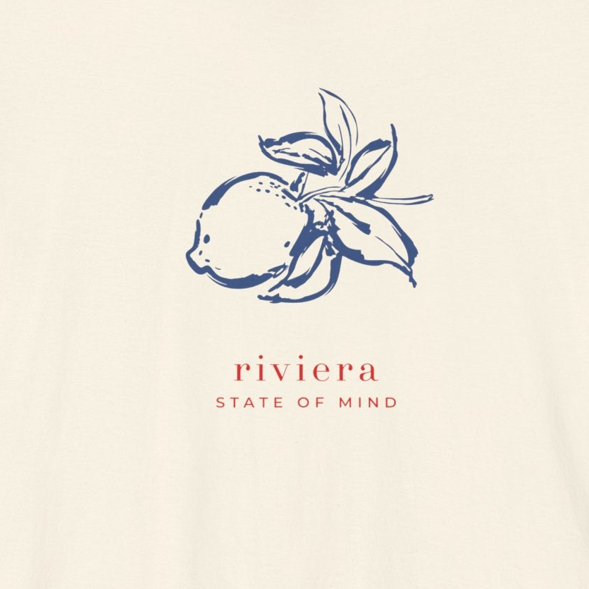 RIVIERA — Slow Living T-Shirt