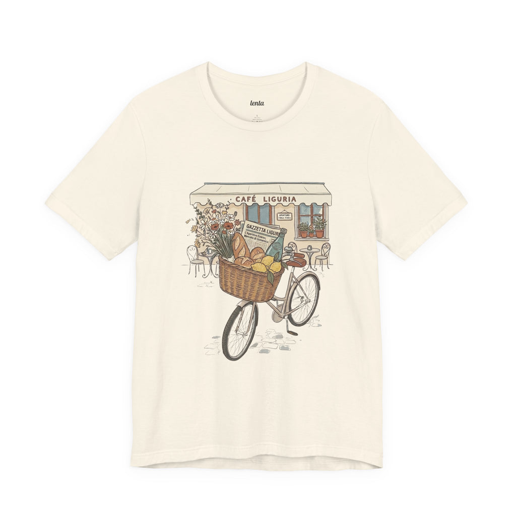 SLOW MARKET RIDE — Italian T-Shirt