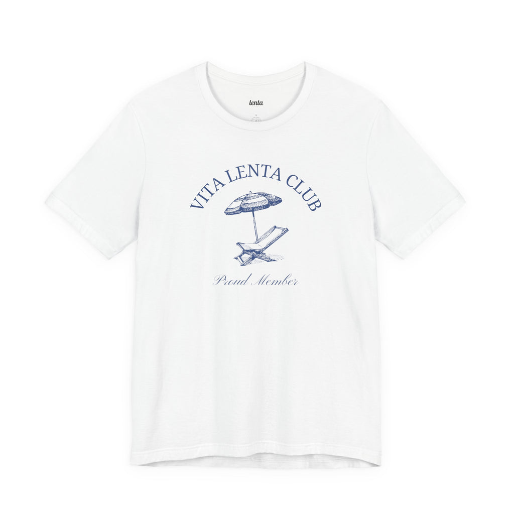 VITA LENTA CLUB — Slow Living T-Shirt