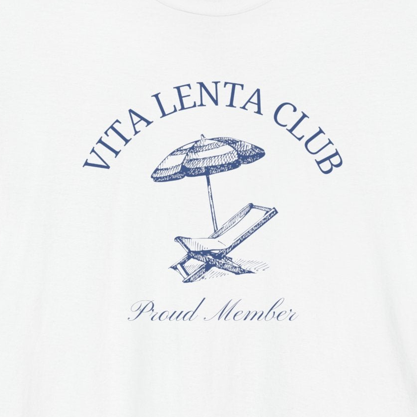 VITA LENTA CLUB — Slow Living T-Shirt