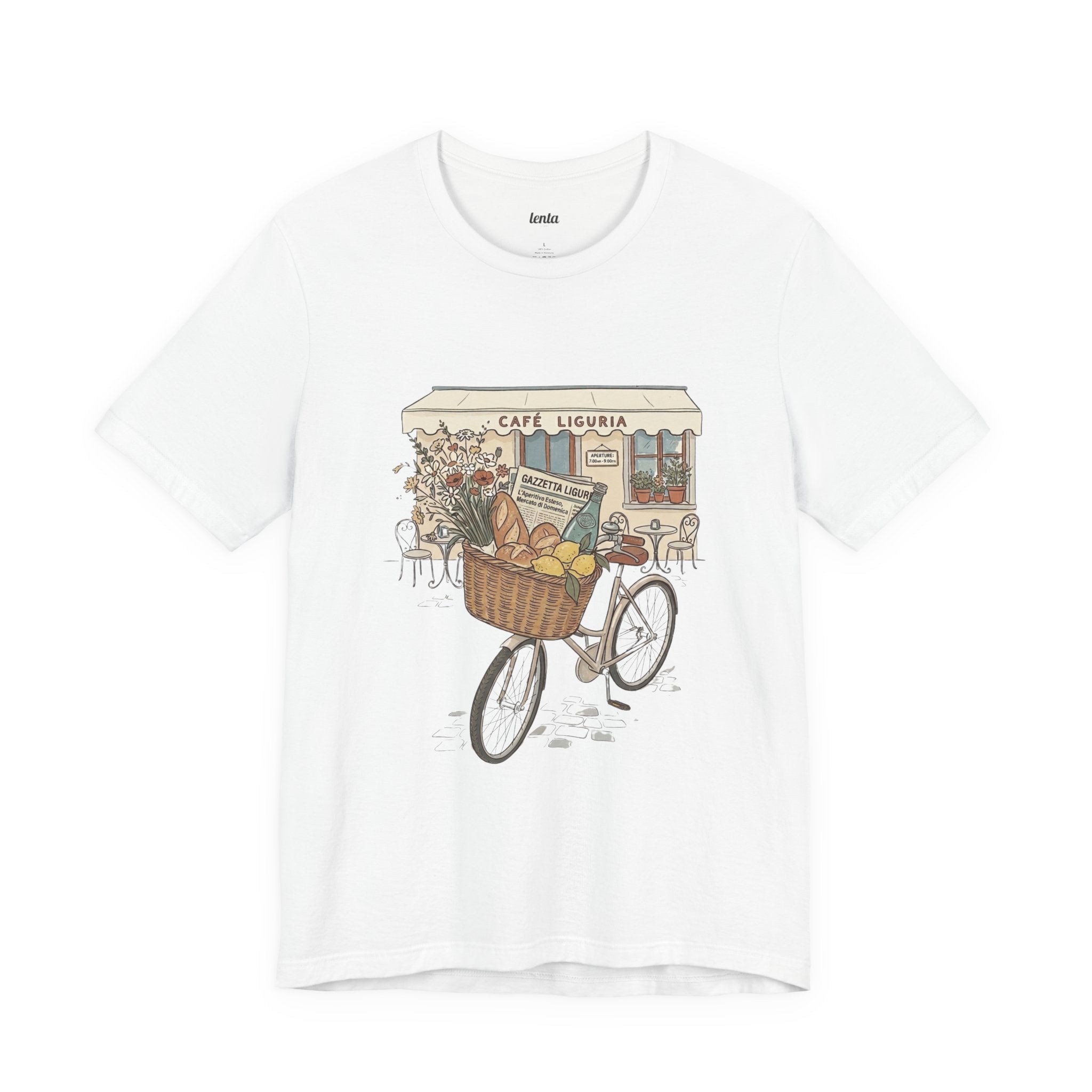 SLOW MARKET RIDE — Italian T-Shirt