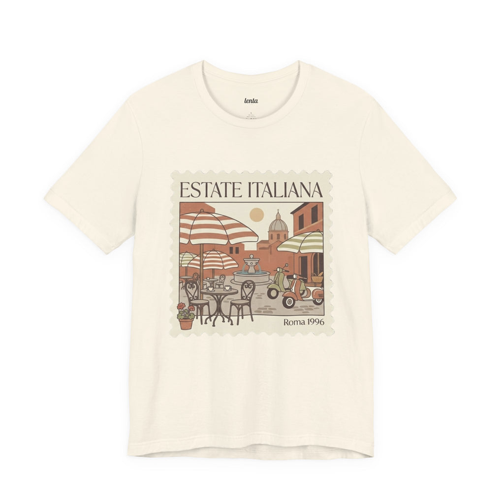 Roma Estate Italiana — Postage Stamp T-Shirt