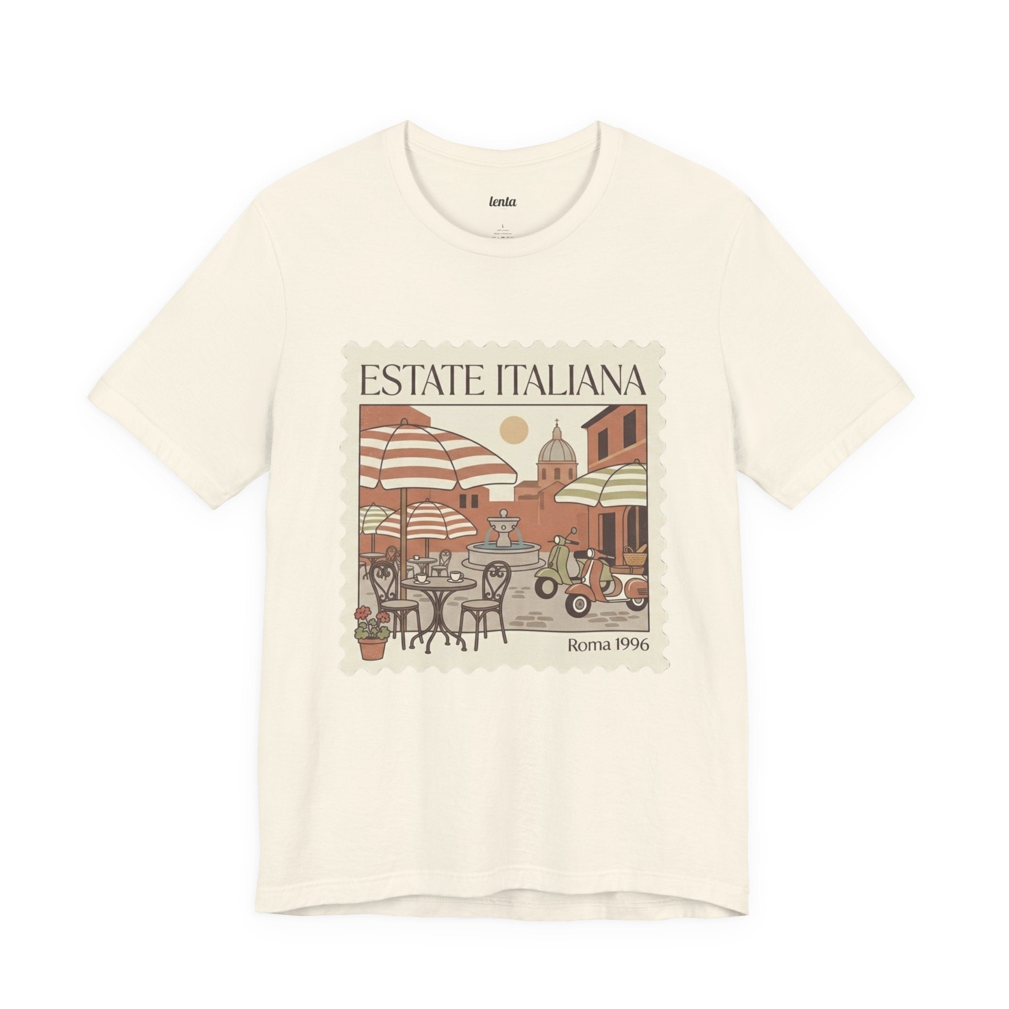 Roma Estate Italiana — Postage Stamp T-Shirt
