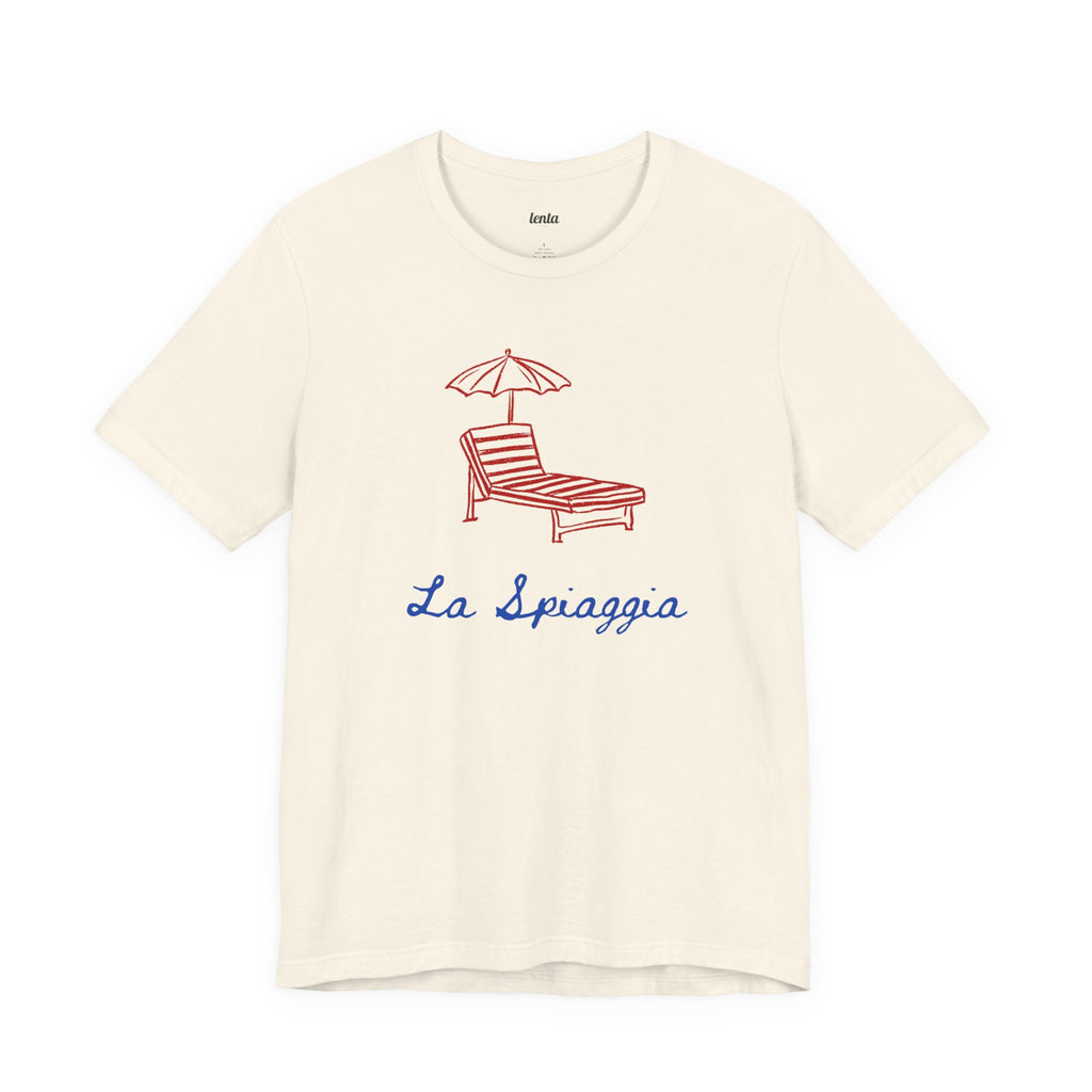 LA SPIAGGIA — Slow Living T-Shirt