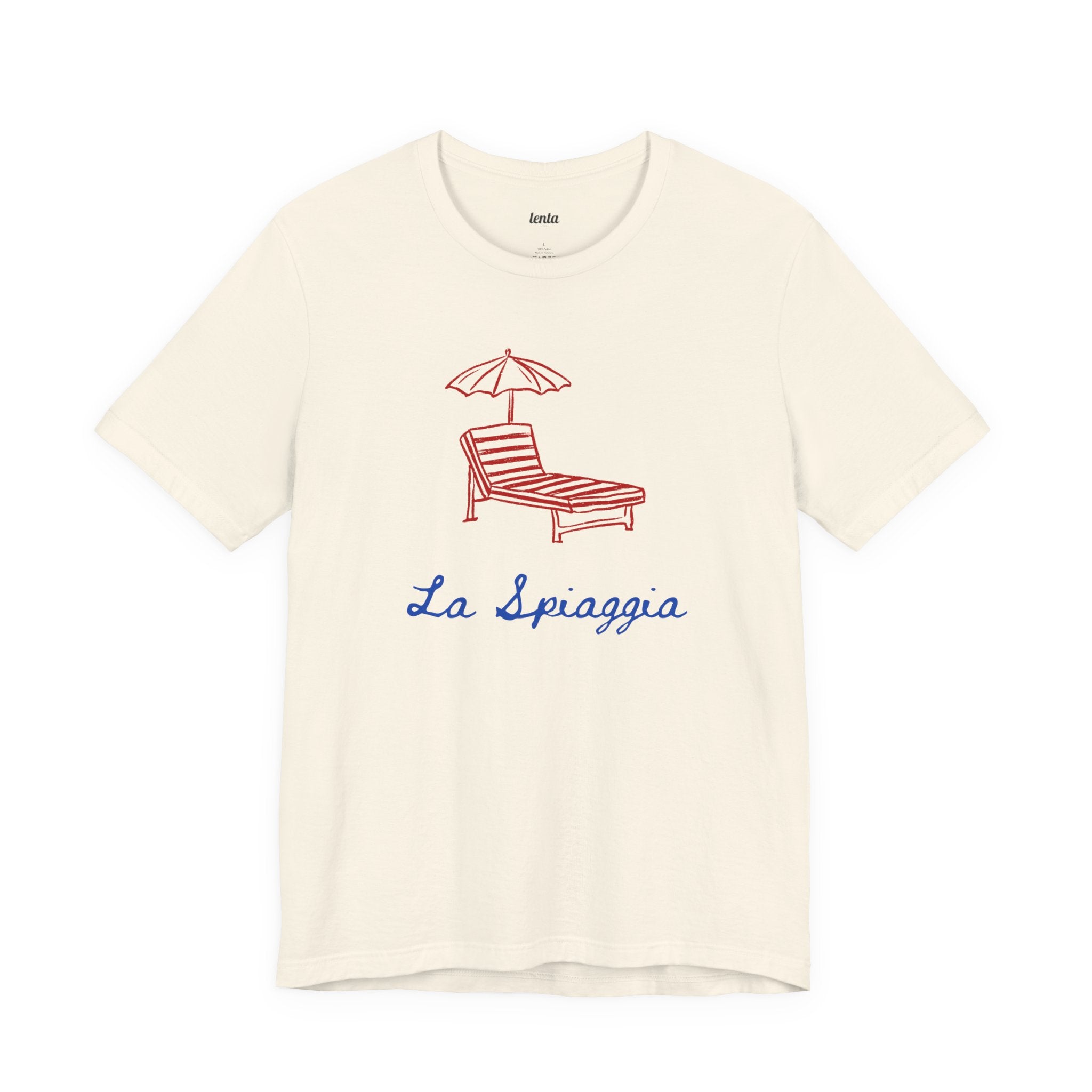 LA SPIAGGIA — Slow Living T-Shirt