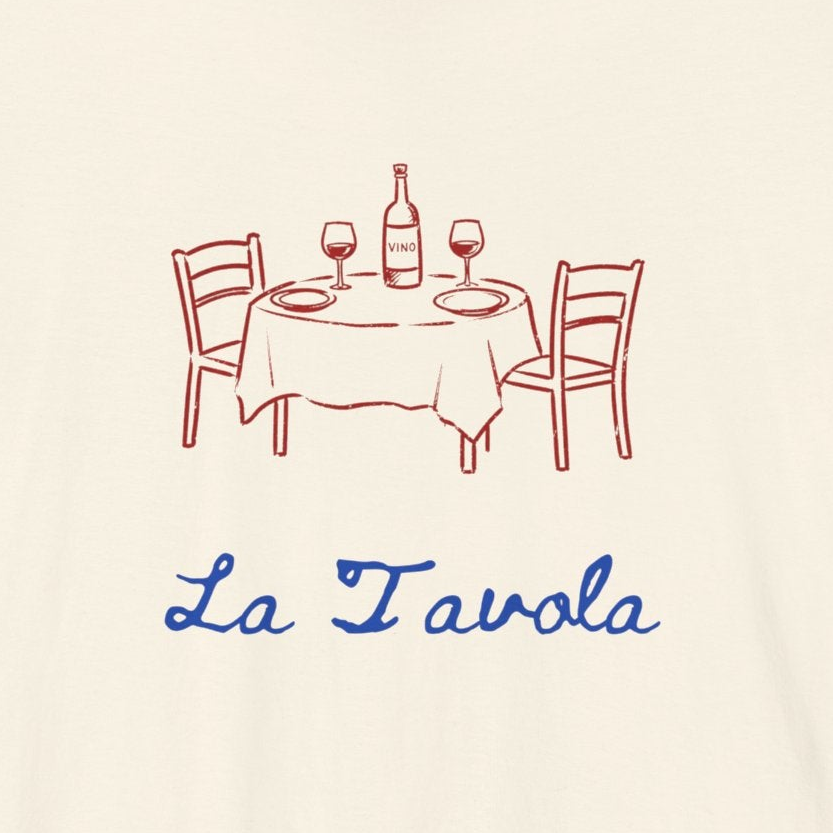 LA TAVOLA — Slow Living T-Shirt
