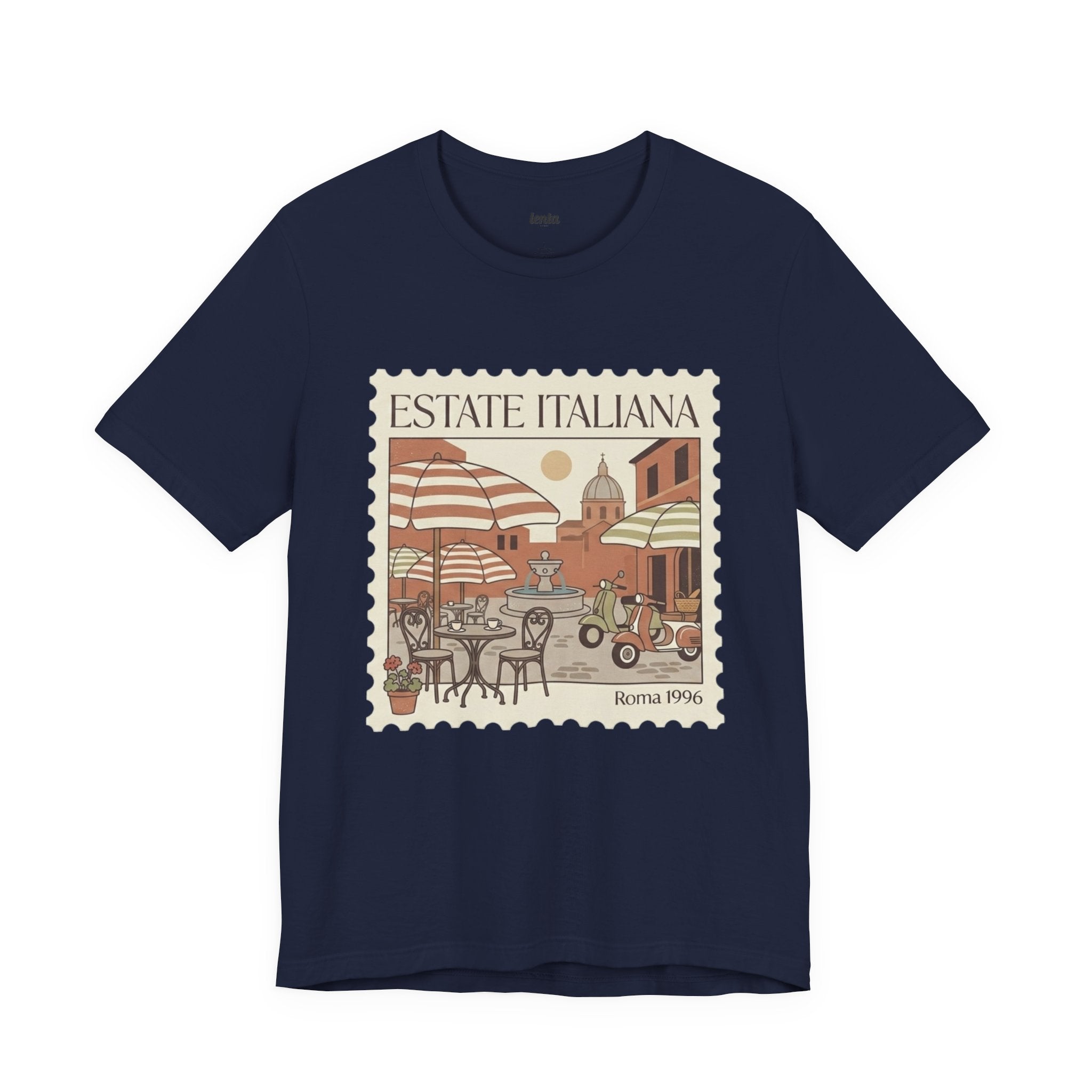 Roma Estate Italiana — Postage Stamp T-Shirt