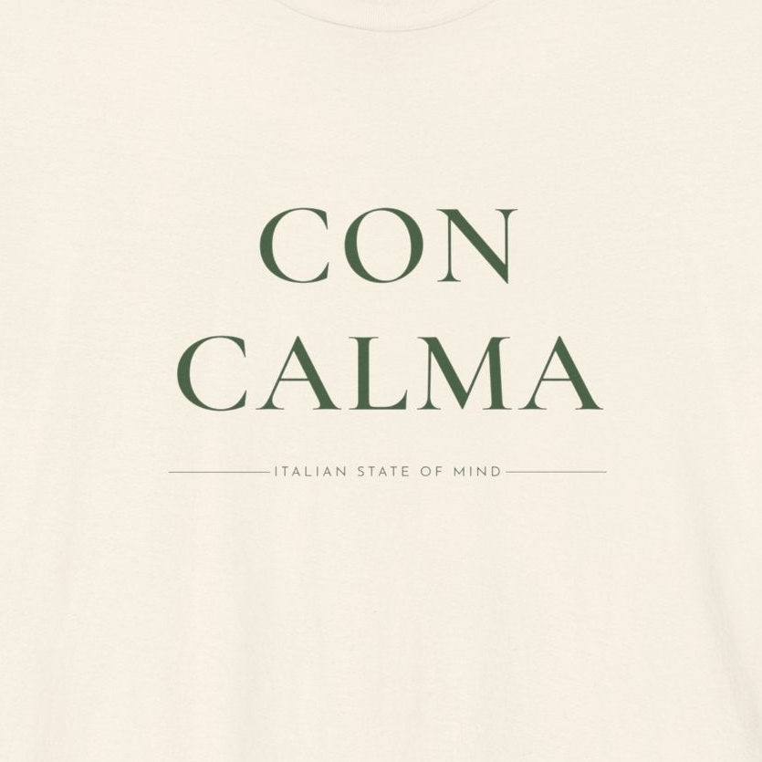 CON CALMA — Slow Living T-Shirt