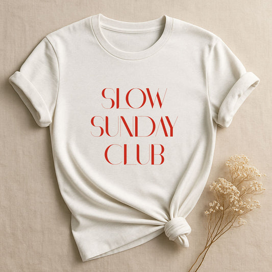 Slow Sunday Club, T-shirt