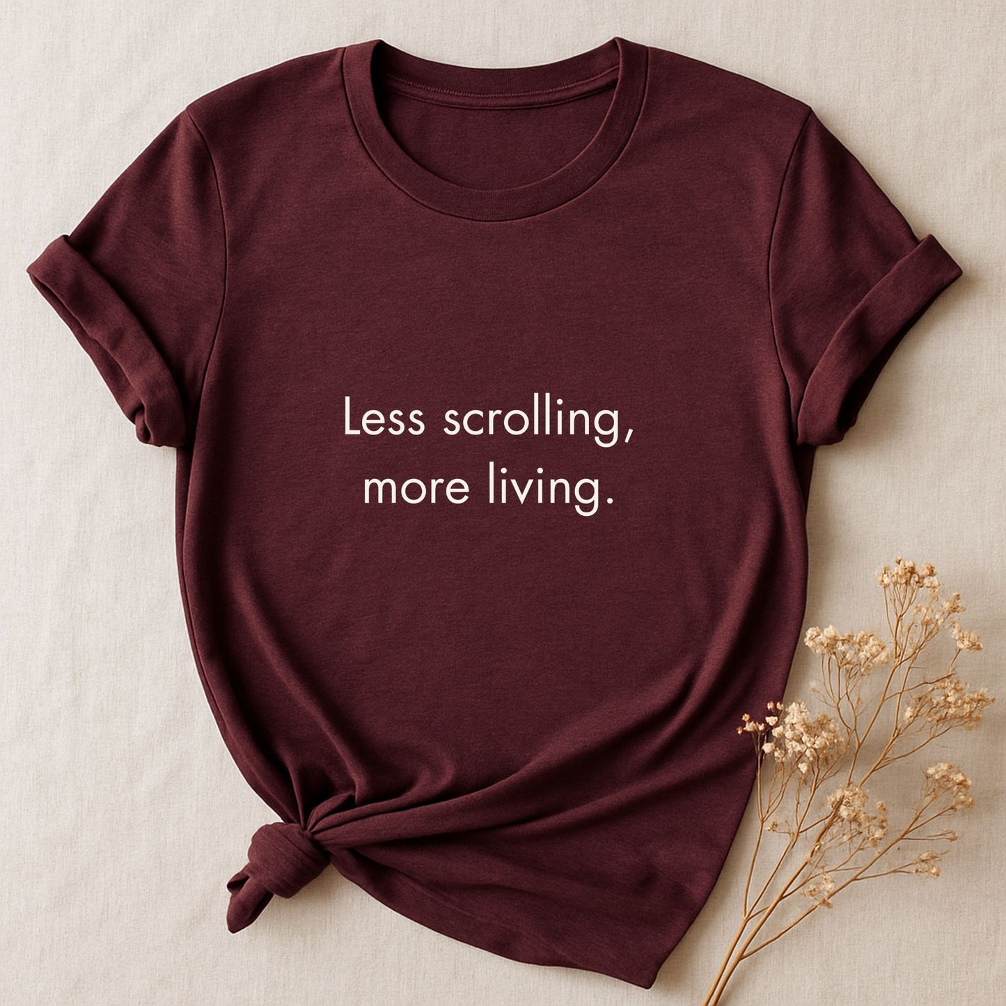 Less Scrolling, More Living