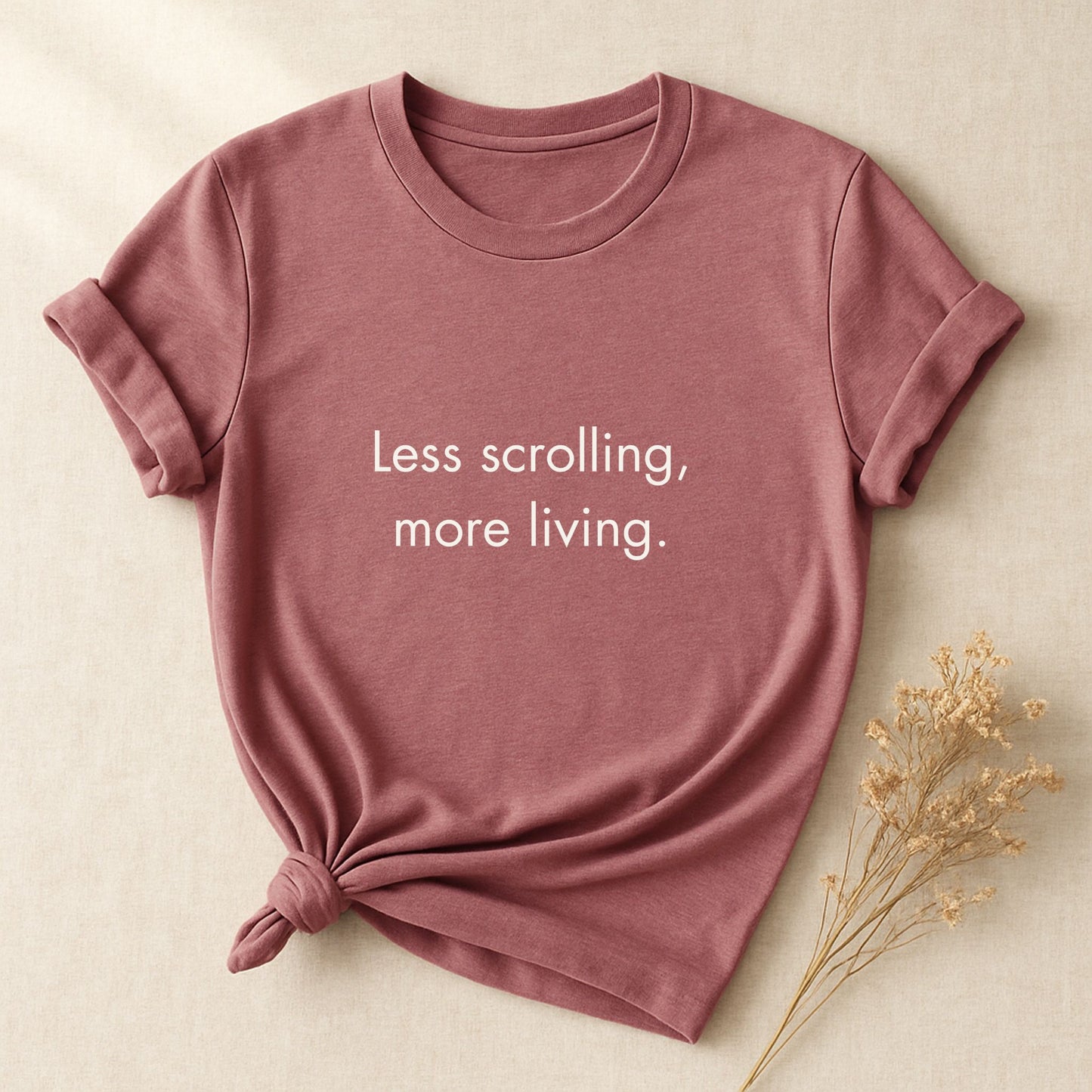 Less Scrolling, More Living