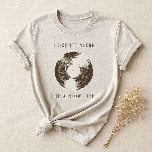 The Sound Of A Slow Life, T-shirt