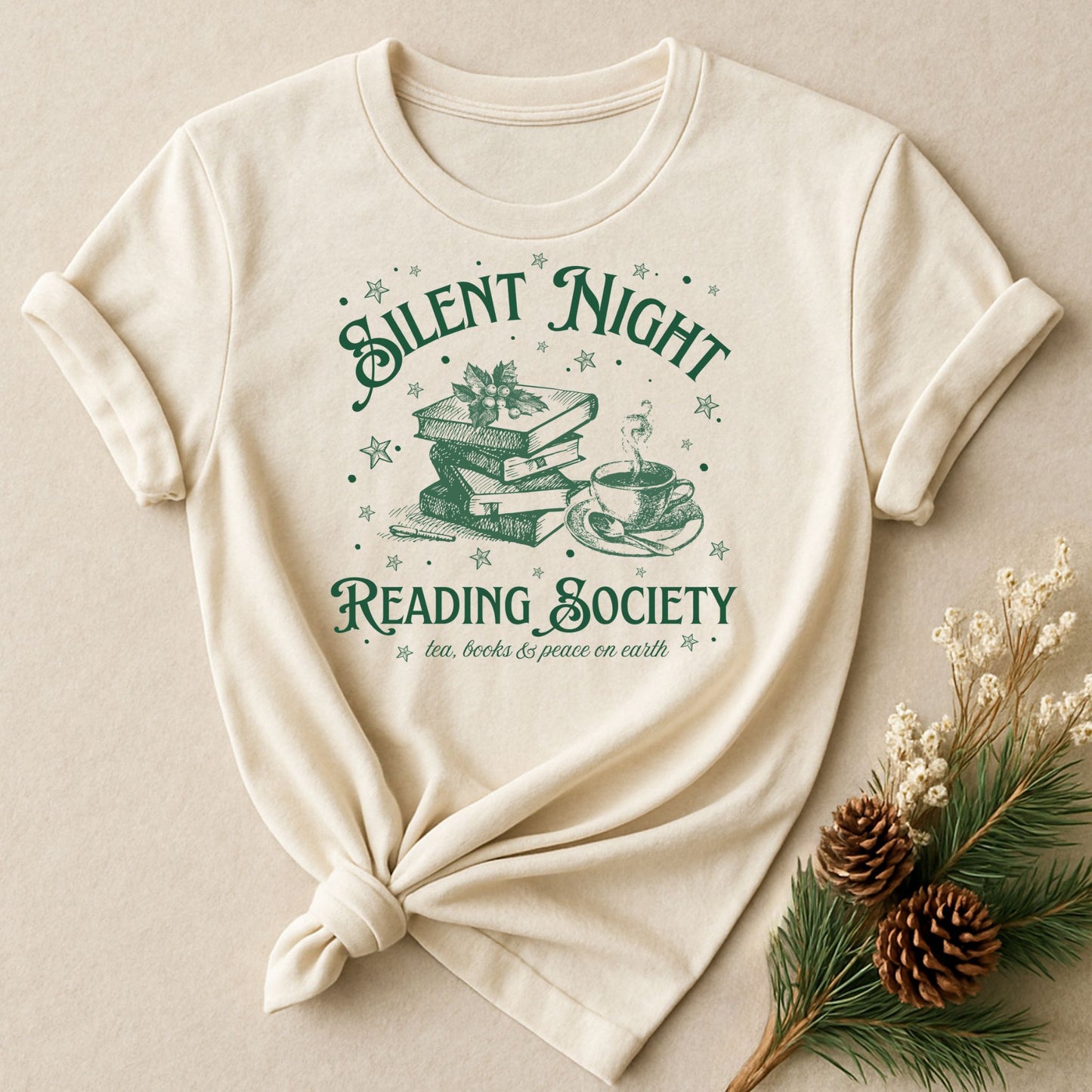Silent Night Reading Society, T-shirt