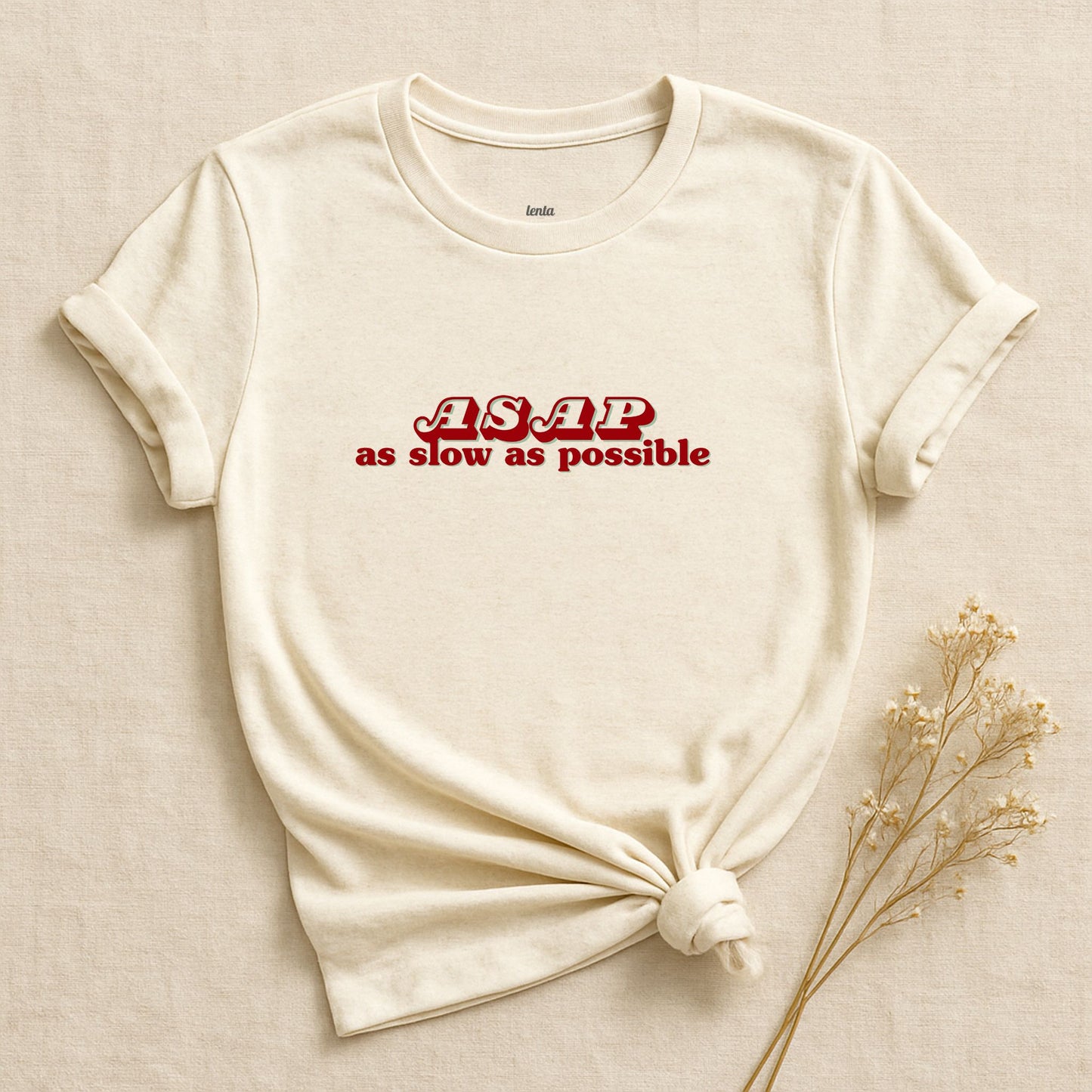 As Slow As Possible, T-Shirt