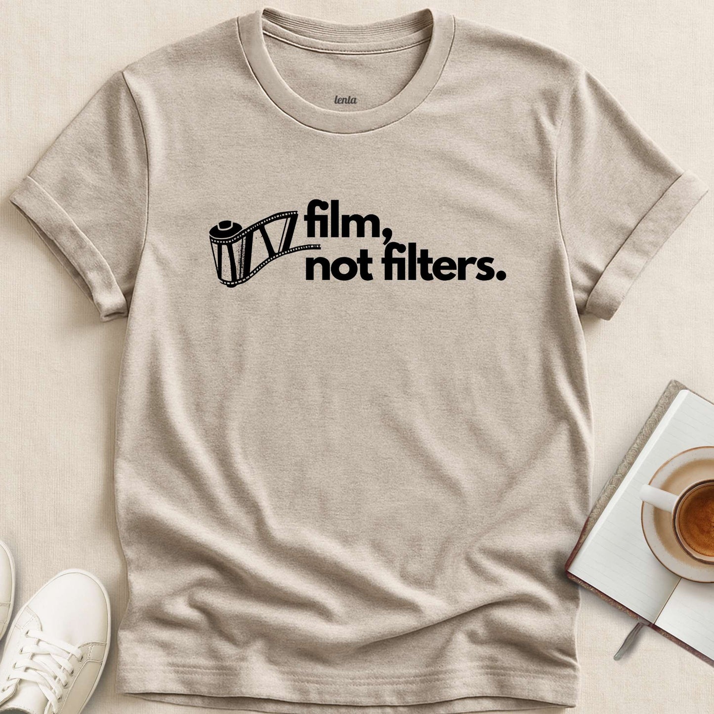 Film Not Filters, T-Shirt