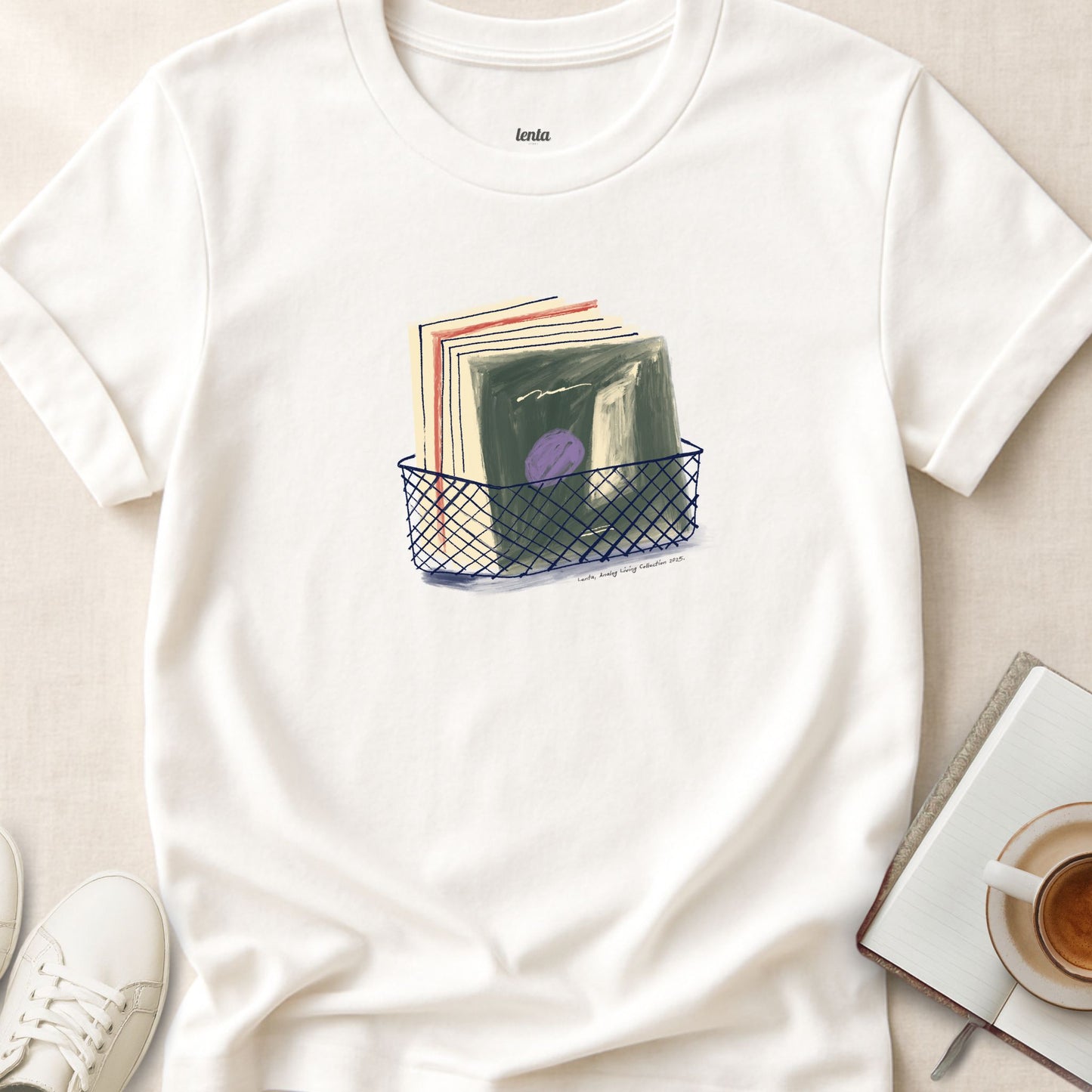 Vinyl Watercolor, T-Shirt