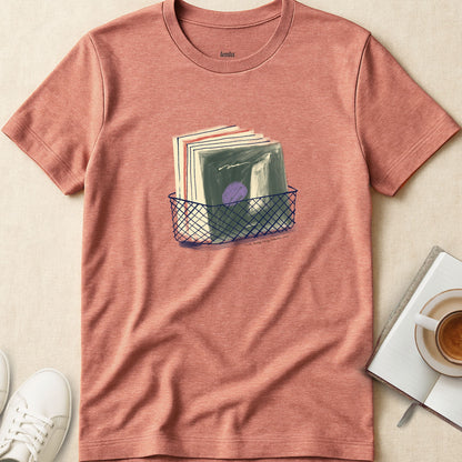 Vinyl Watercolor, T-Shirt