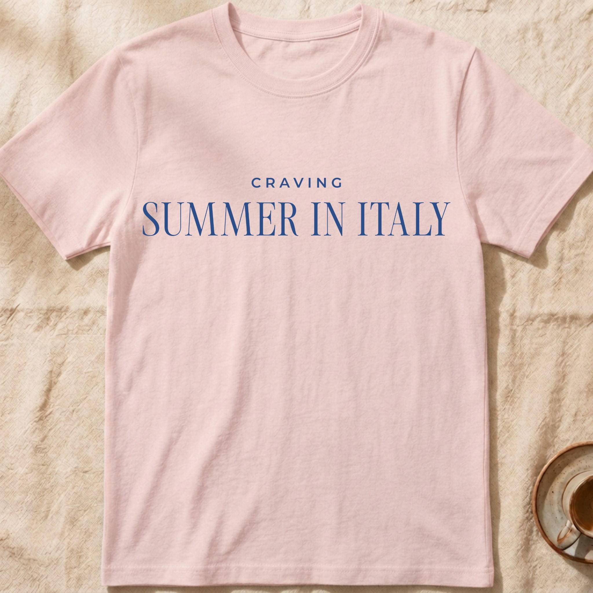 Craving Summer In Italy — Slow Living T-Shirt