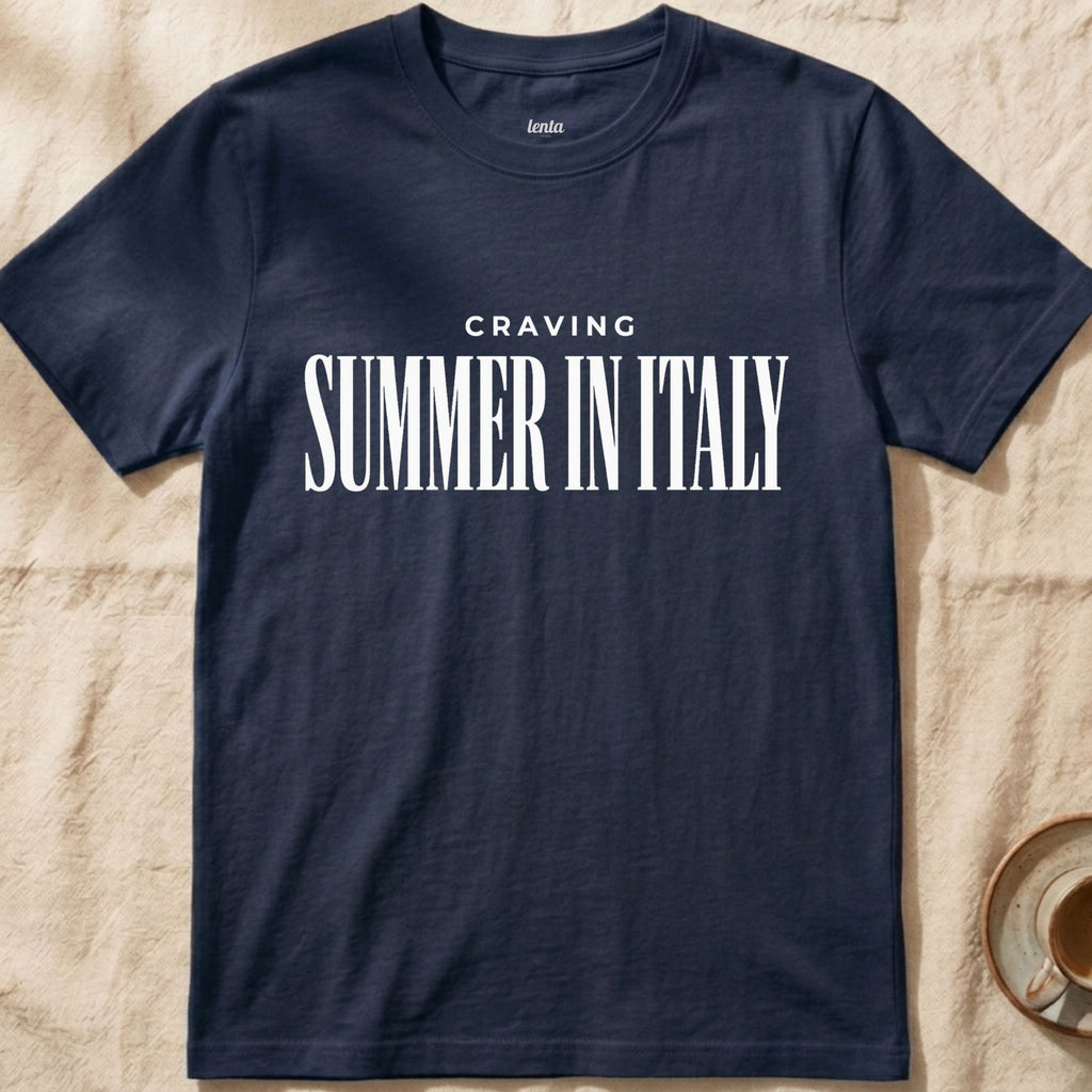 Craving Summer In Italy — Unisex T-Shirt