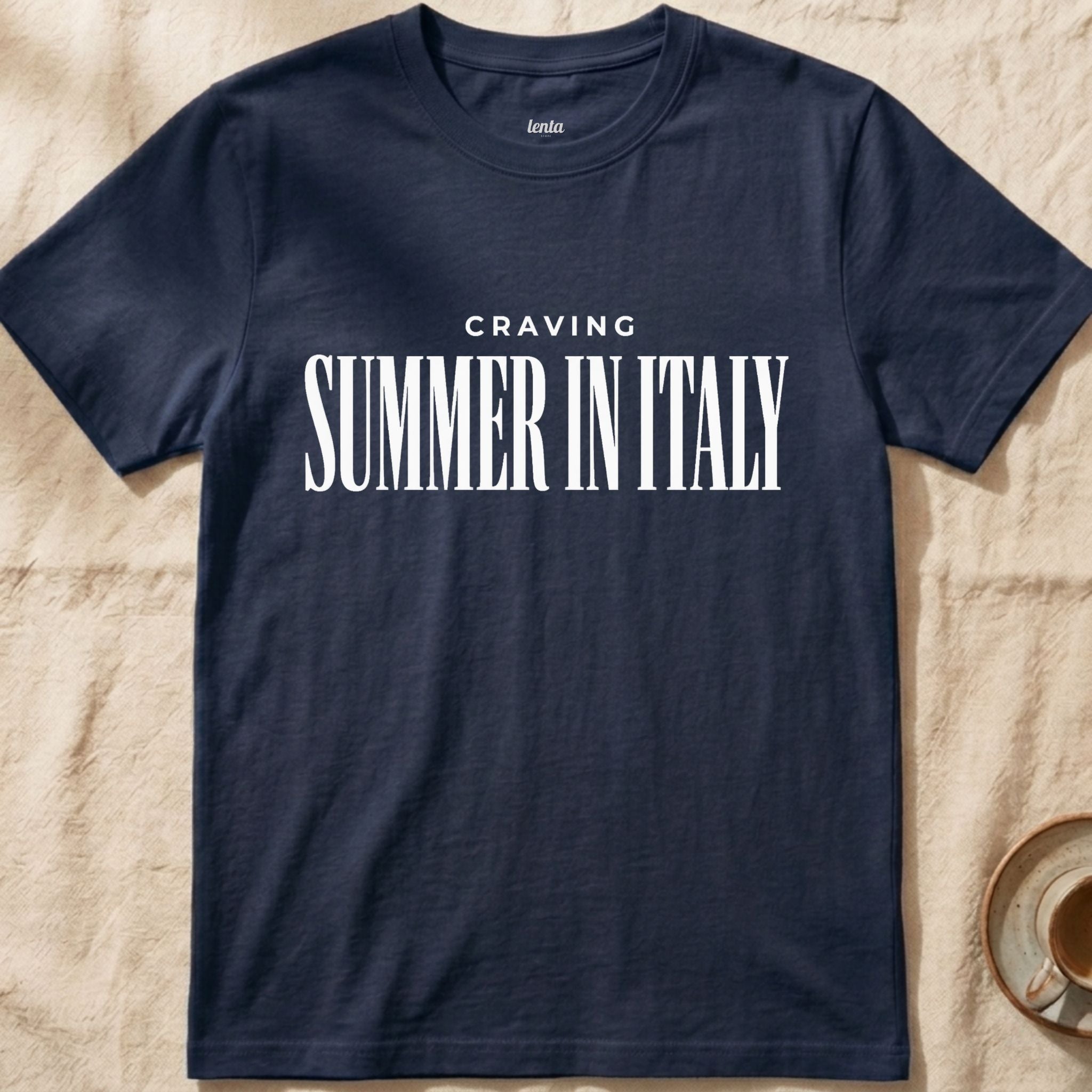 Craving Summer In Italy — Slow Living T-Shirt