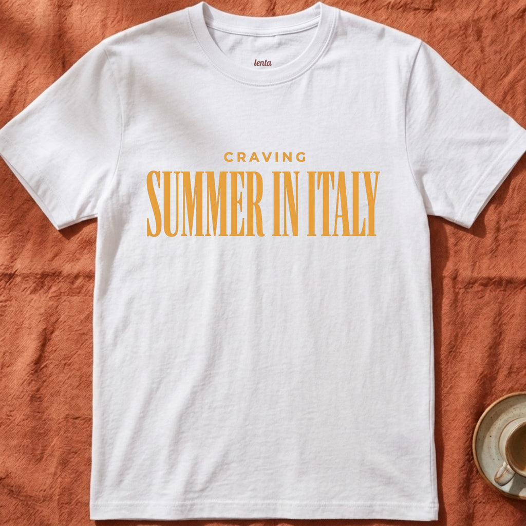 Craving Summer In Italy — Unisex T-Shirt
