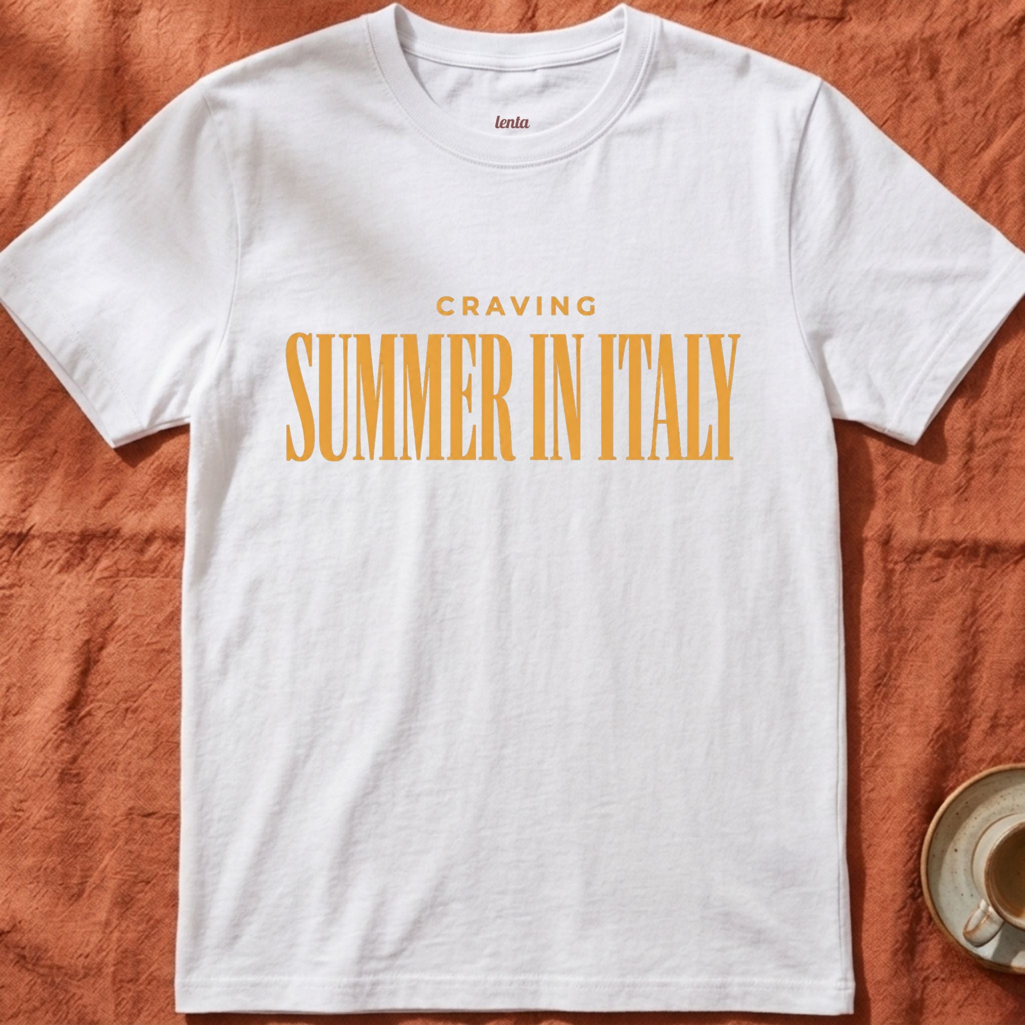 Craving Summer In Italy — Slow Living T-Shirt