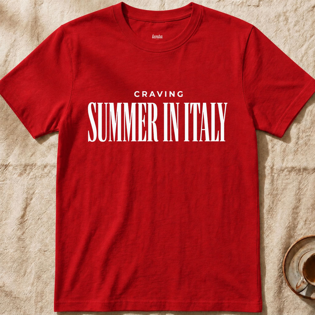 Craving Summer In Italy — Unisex T-Shirt