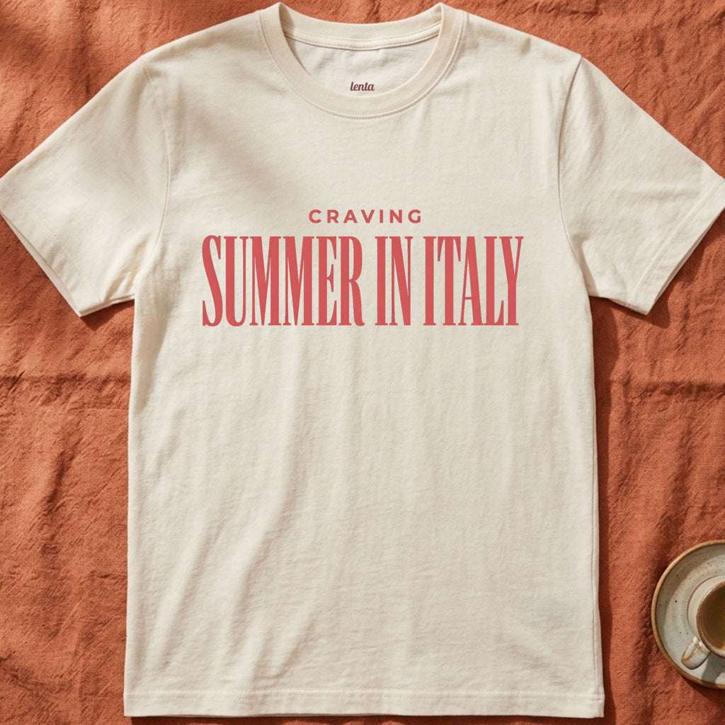 Craving Summer In Italy — Unisex T-Shirt