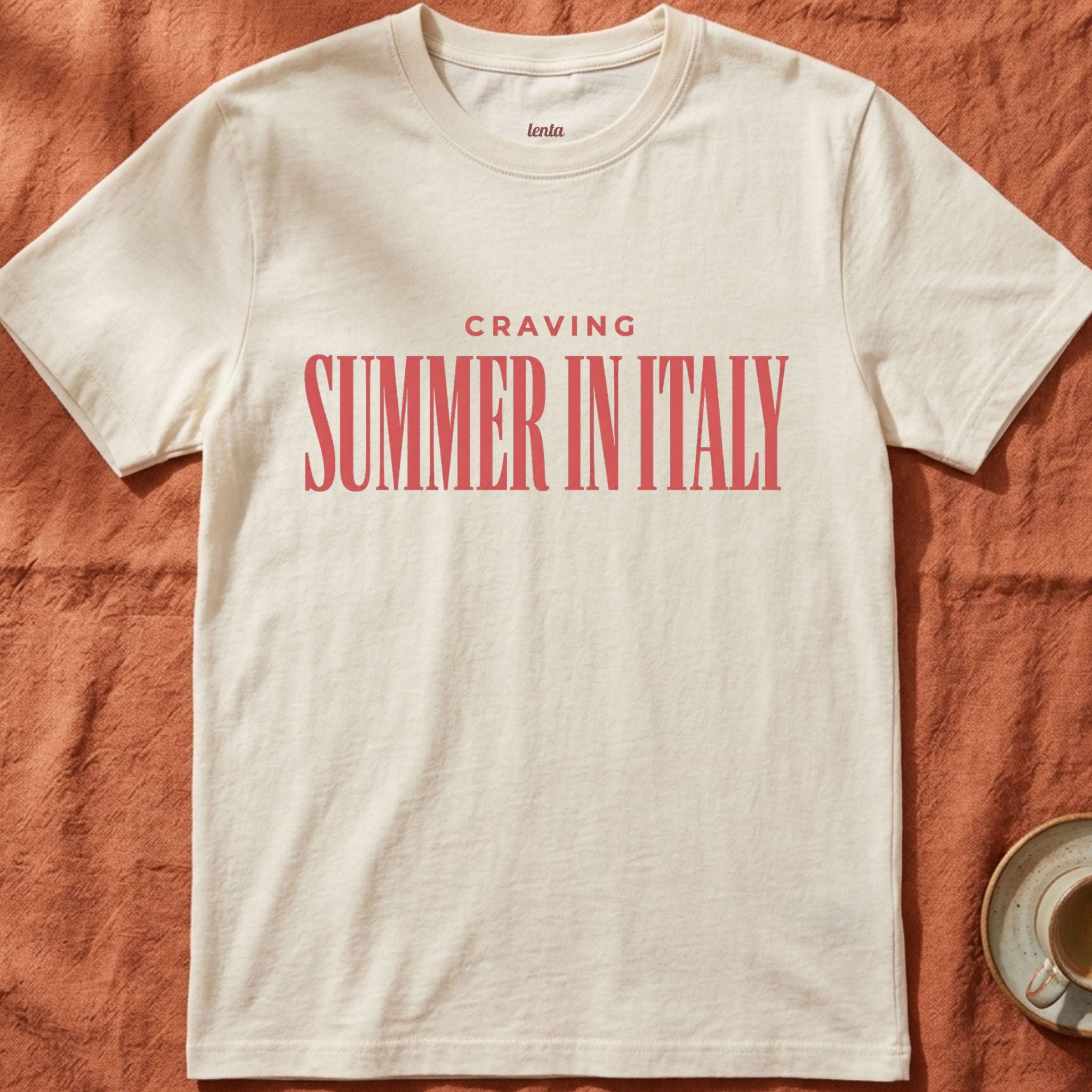 Craving Summer In Italy — Slow Living T-Shirt