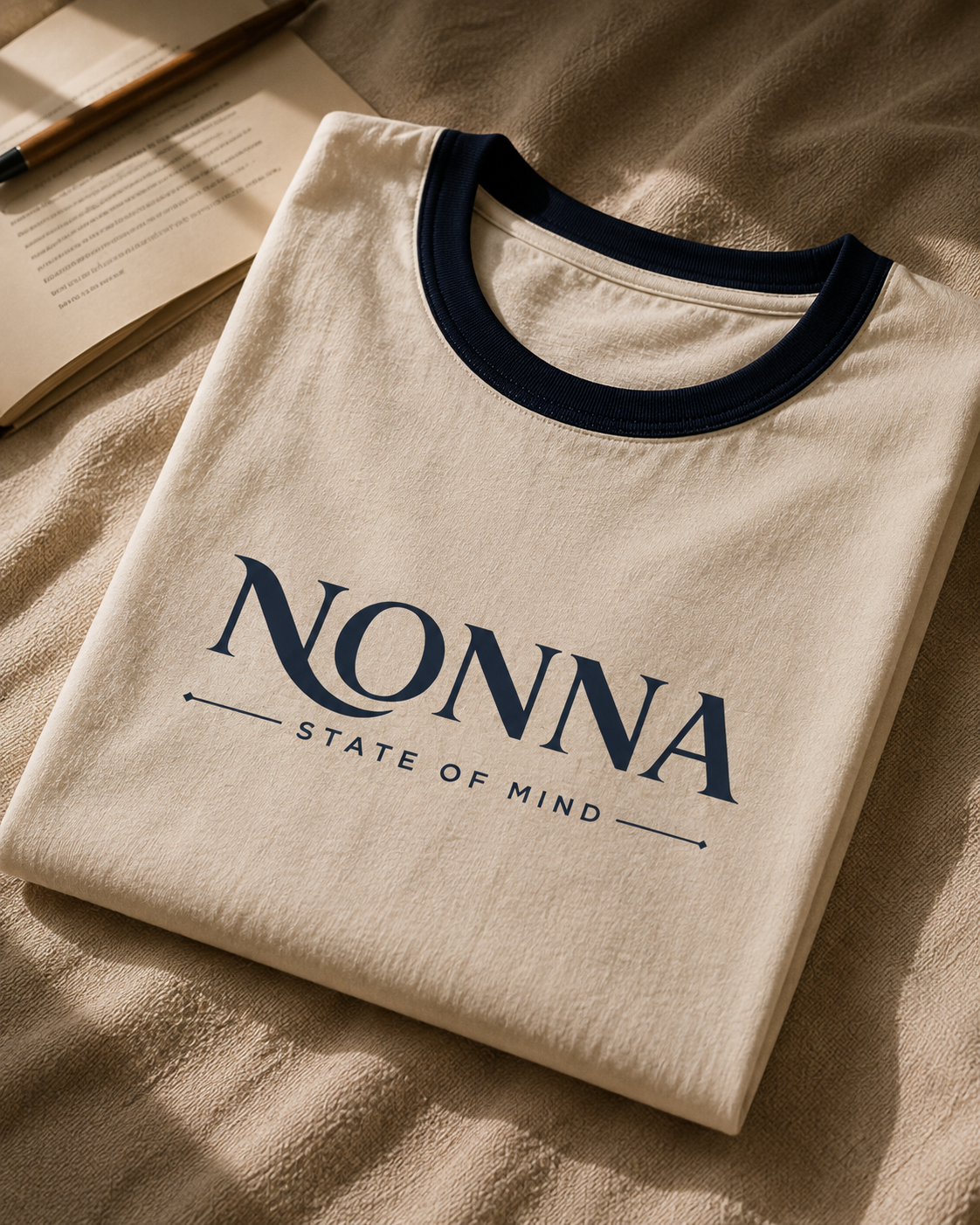 Nonna State Of Mind — Ringer T-Shirt