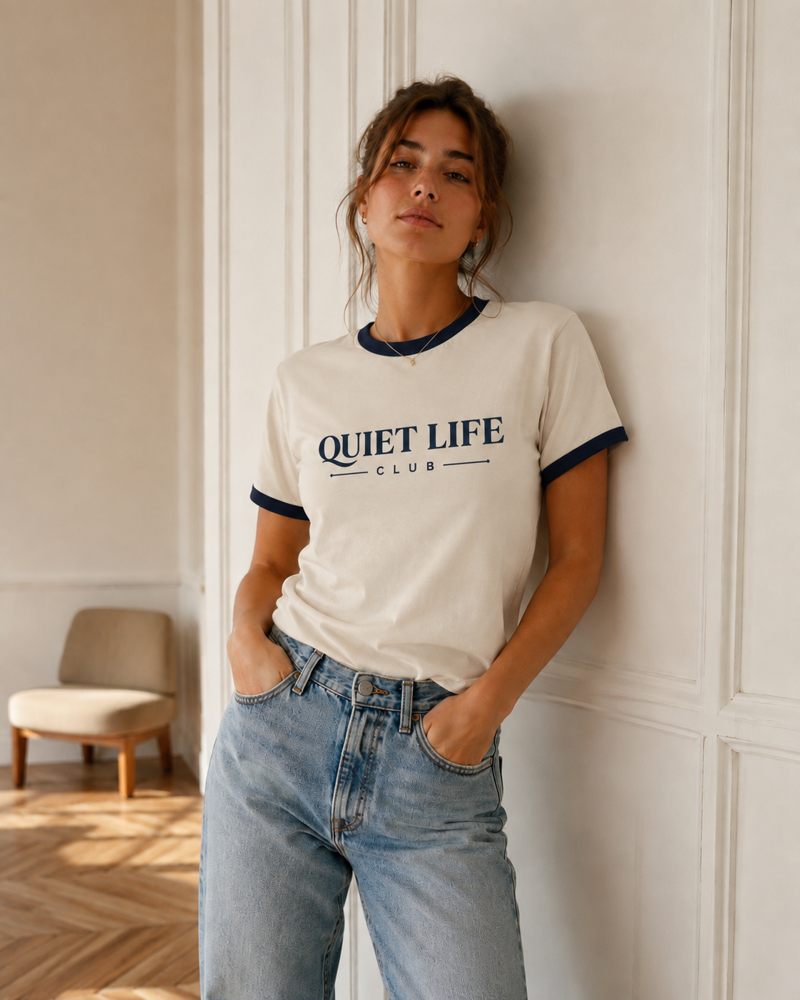 Quiet Life Club — Ringer T-Shirt