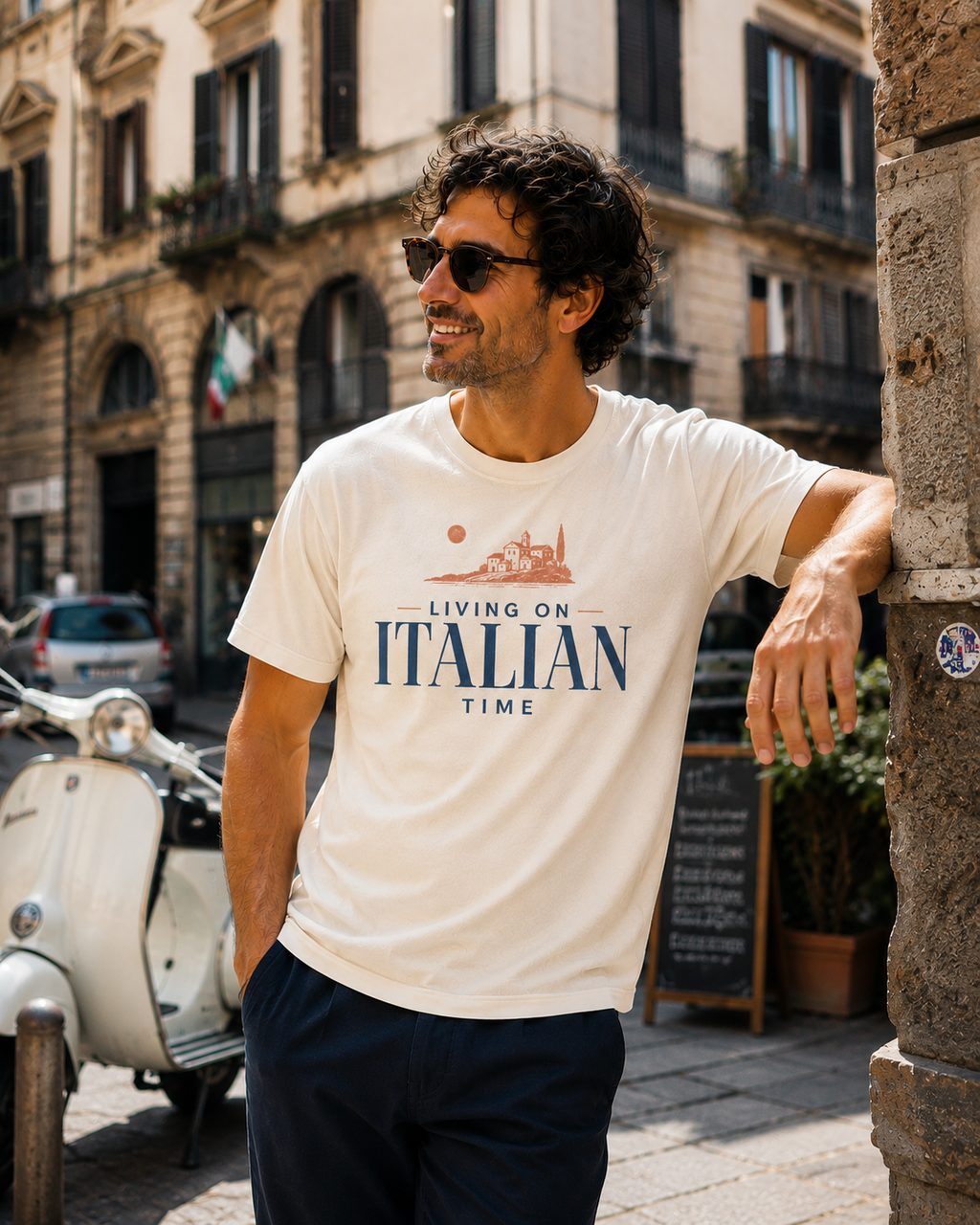 Living On Italian Time — T-Shirt