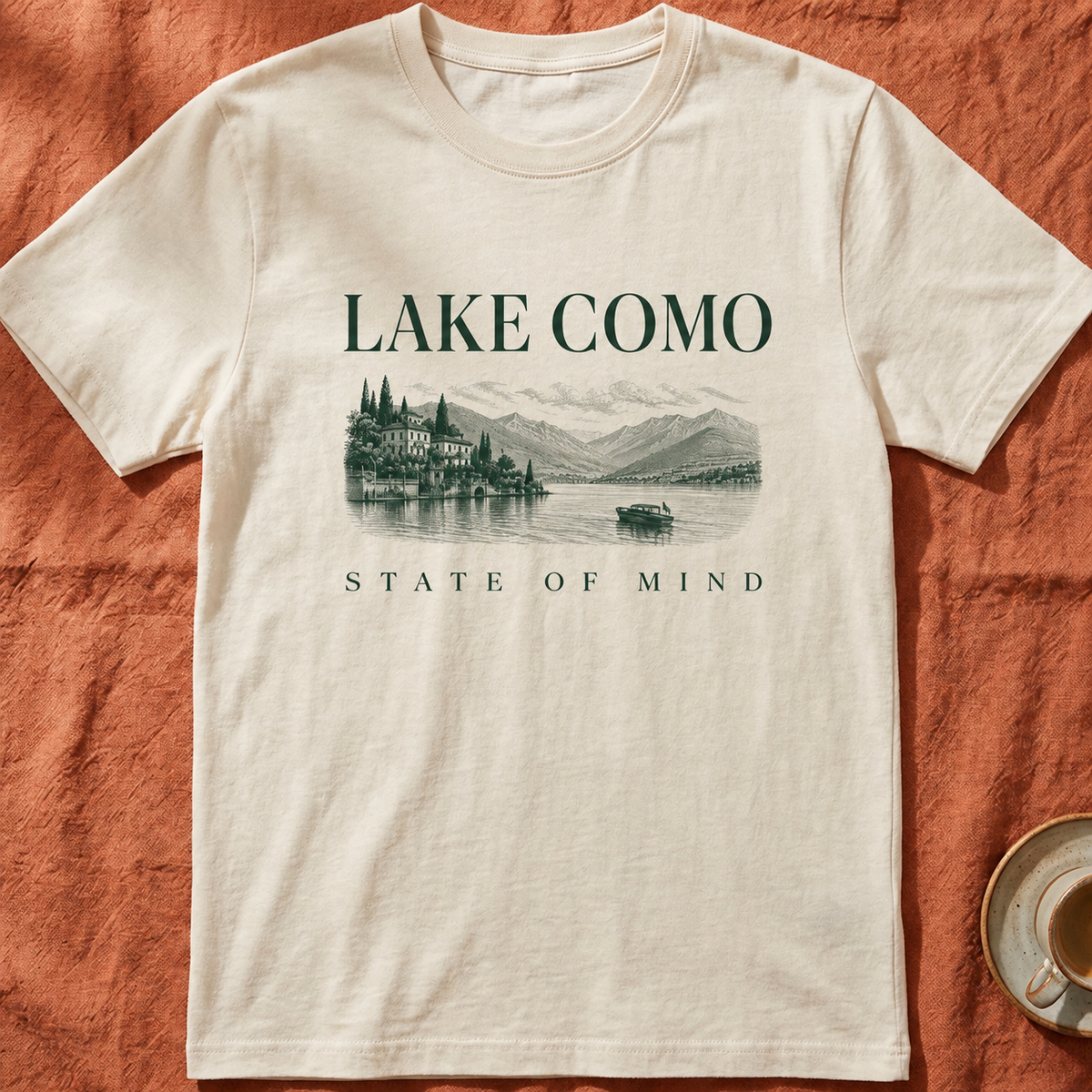 Lake Como State Of Mind — T-Shirt