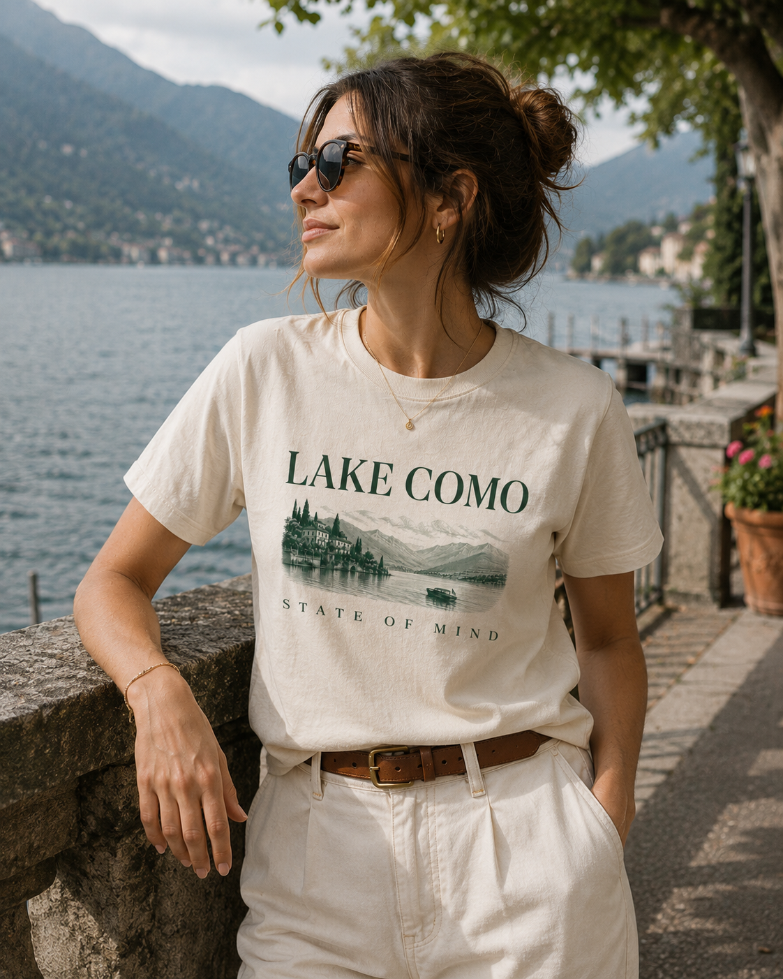 Lake Como State Of Mind — T-Shirt