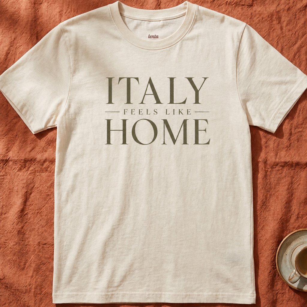 Italy Feels Like Home — T-Shirt