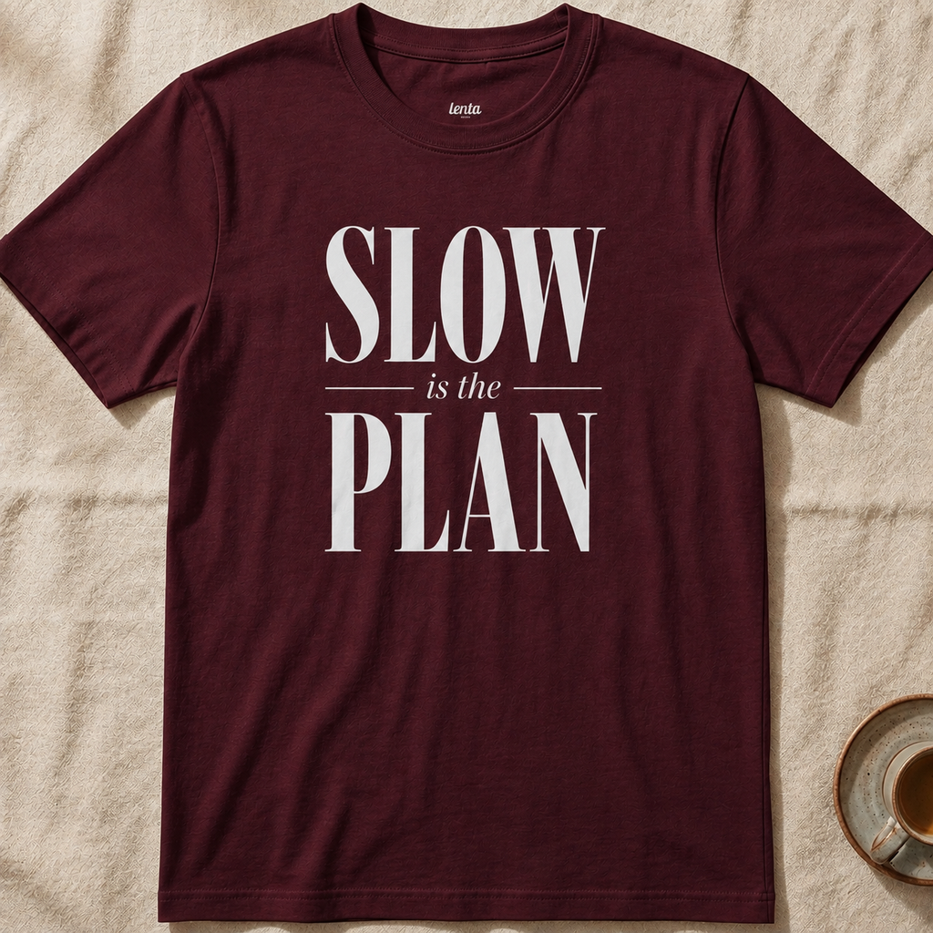 Slow Is The Plan — T-Shirt
