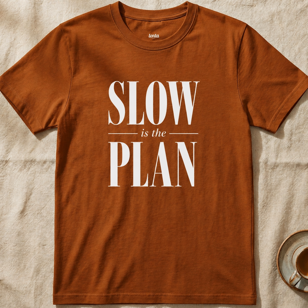 Slow Is The Plan — T-Shirt