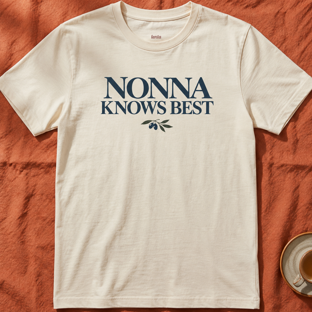 Nonna Knows Best — T-Shirt