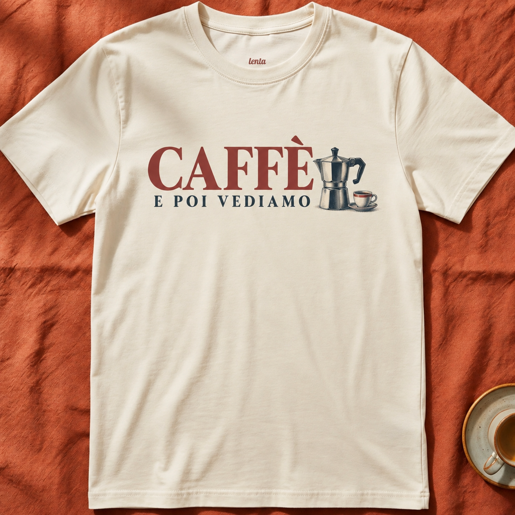 Caffè E Poi Vediamo — T-Shirt