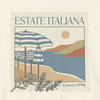 Genova Estate Italiana — Postage Stamp T-Shirt