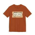 Riviera Train Ticket — Italian T-Shirt