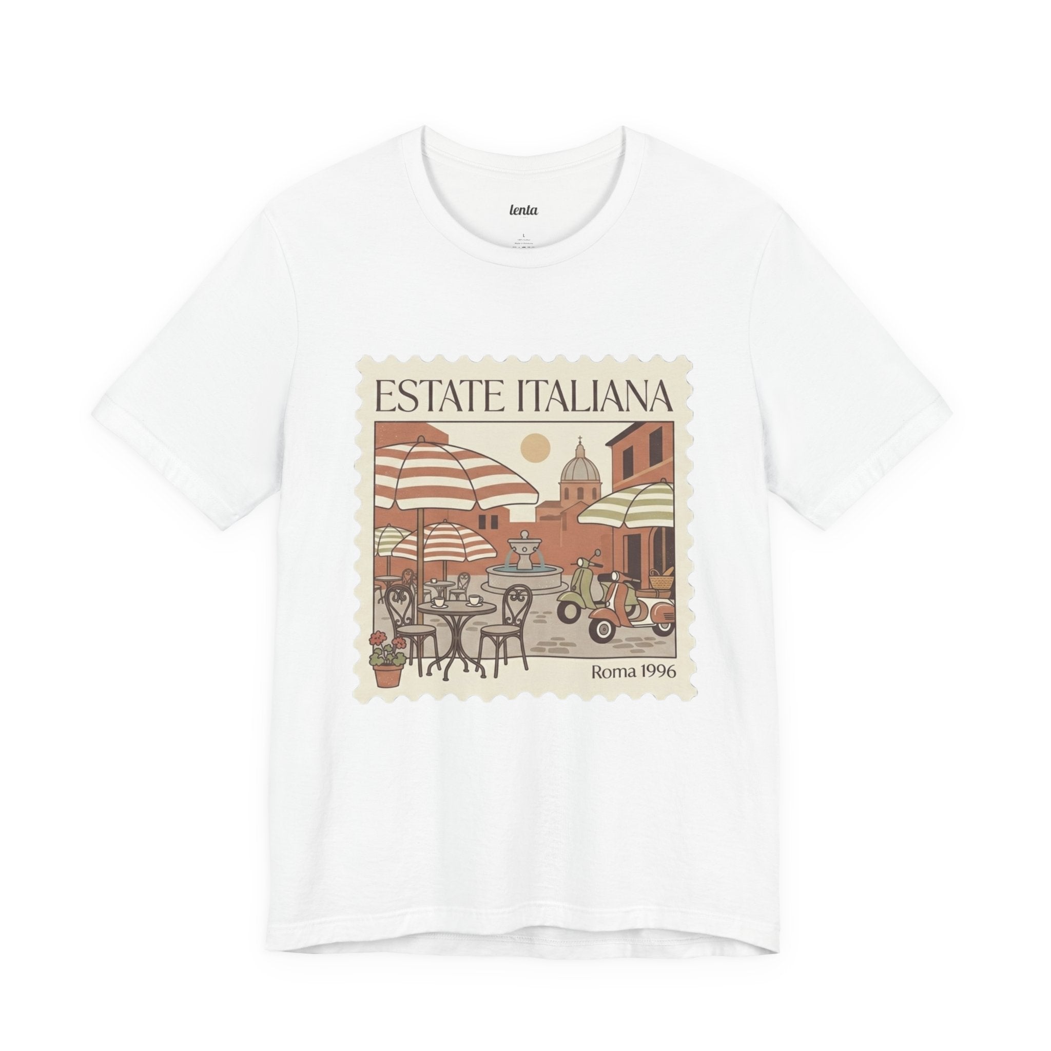 Roma Estate Italiana — Postage Stamp T-Shirt
