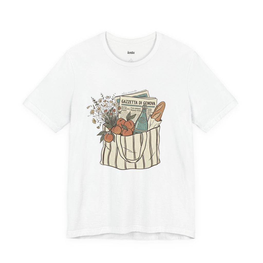SLOW MORNING ERRANDS — Slow Living T-Shirt