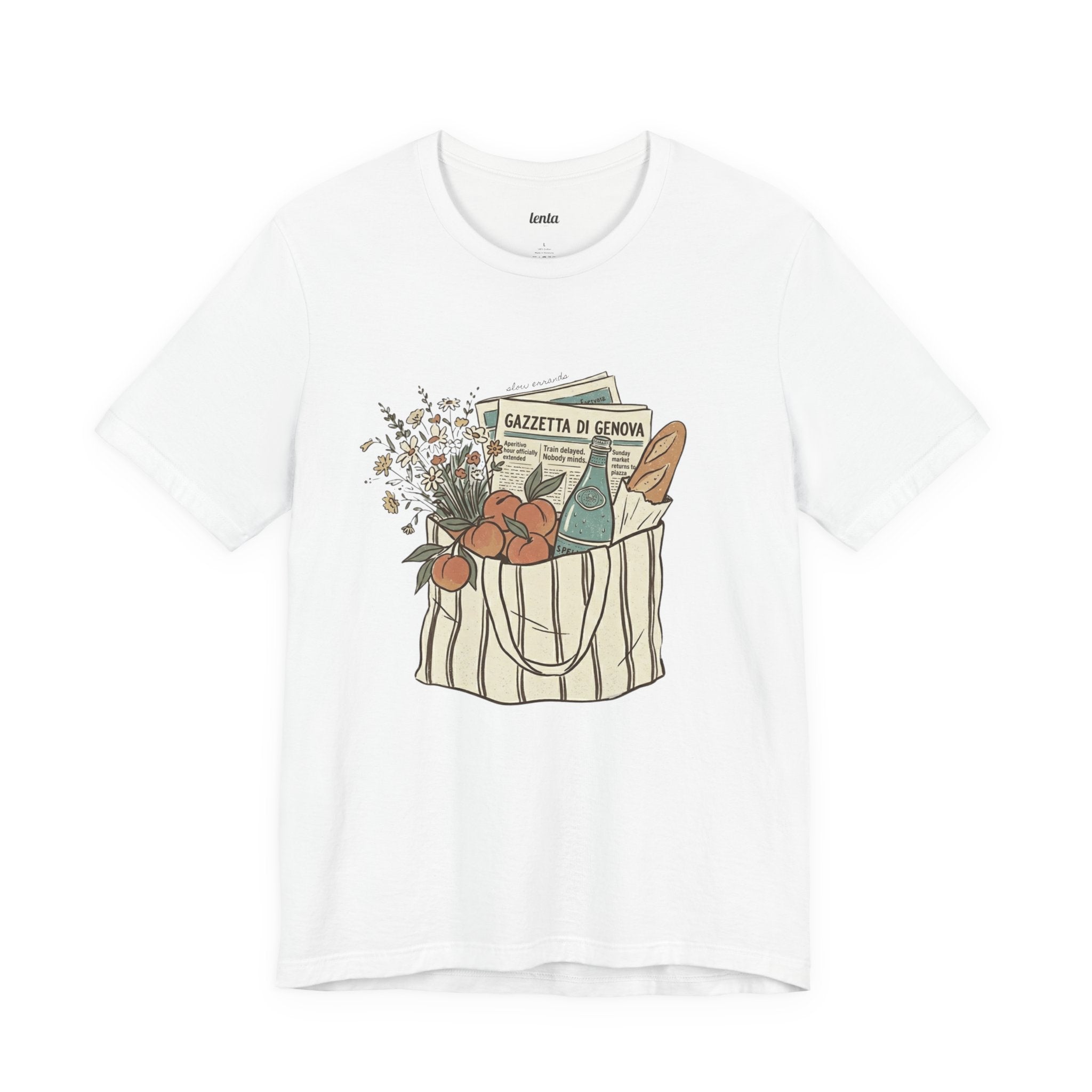 SLOW MORNING ERRANDS — Slow Living T-Shirt