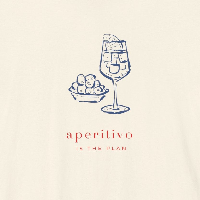 APERITIVO — Slow Living T-Shirt